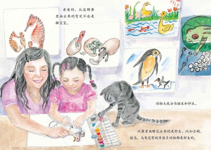 儿童绘本故事《奇妙的生命 》PPT免费下载